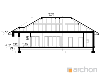 Maja küpressides (G2) lõige