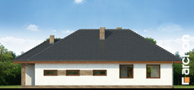 Maja küpressides vaade