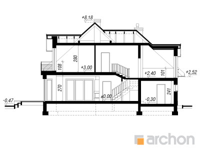 Maja mustköömnetes 2 lõige