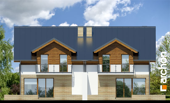 Maja mustikates (B) vaade