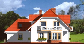 Maja ebatsuugas vaade