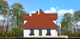 Maja tammepuudes 2 vaade