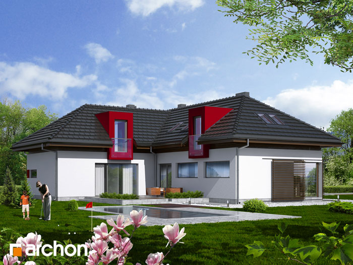 Maja hammasjuurtes eestvaade