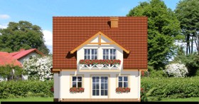 Maja võililledes vaade