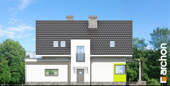 Maja kuljuslilledes vaade