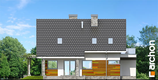 Maja kuljuslilledes vaade