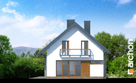 Maja kummipuudes vaade