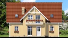 Maja kannikestes vaade