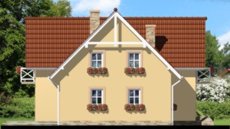 Maja kannikestes vaade