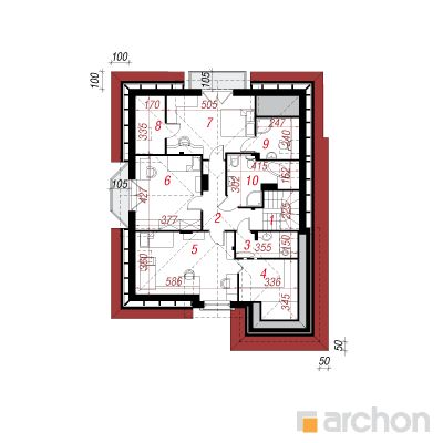  Maja tulinelgis 2 2. korruse plaan