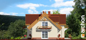 Maja purskkaevu juures vaade