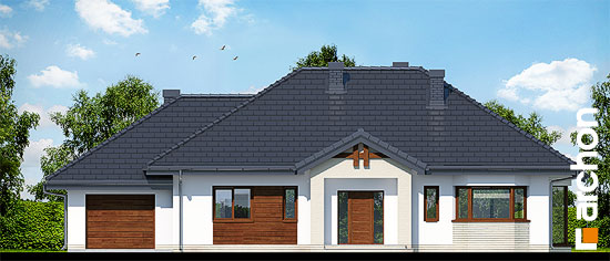 Maja kalevikeppides (N) vaade