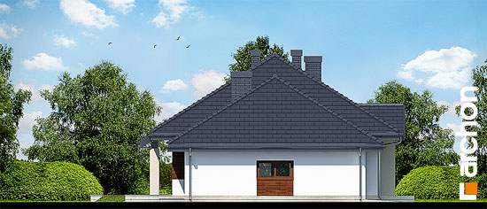 Maja kalevikeppides (N) vaade