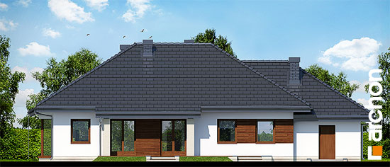 Maja kalevikeppides (N) vaade