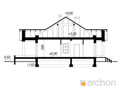 Maja kalevikeppides lõige