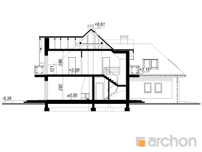 Maja jorjenites lõige