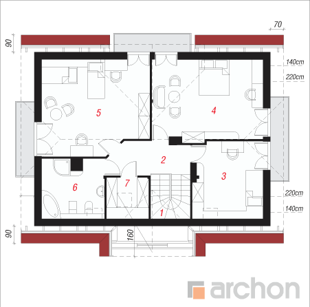  Maja gladioolides 2 2. korruse plaan