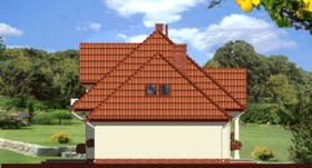 Maja gladioolides vaade