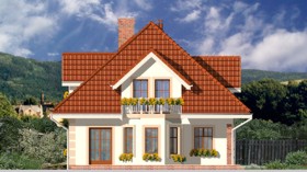 Maja viirpuudes vaade