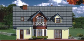 Maja valgepöökides vaade