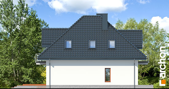 Maja juudapuulehikutes (P) vaade