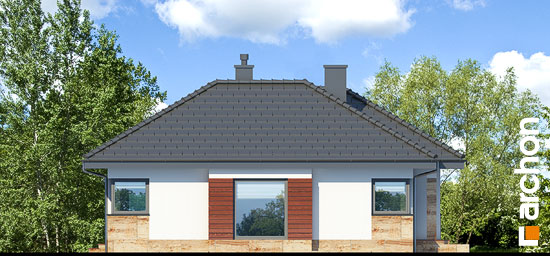 Maja pirnipuudes  (P) vaade