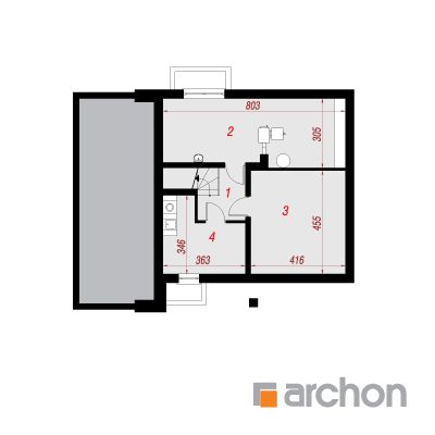  Maja Idared'ides (P) 0. korruse plaan