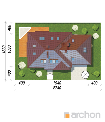 Maja indigopõõsastes (G2)