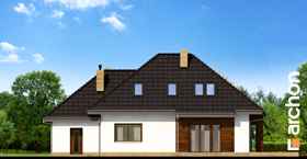 Maja indigopõõsastes vaade