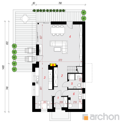  Maja remmelgates 1. korruse plaan