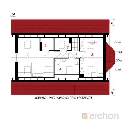  Maja marjades 2 2. korruse plaan