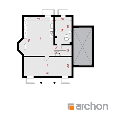  Maja jasmiinides (P) 0. korruse plaan