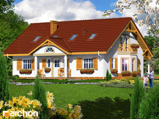 Maja punastes pihlakates 3