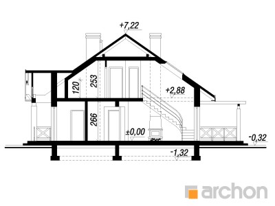 Maja punastes pihlakates 3 lõige