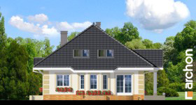 Maja punastes pihlakates 4 (PD) vaade