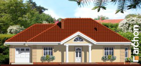 Maja punastes pihlakates (G) vaade