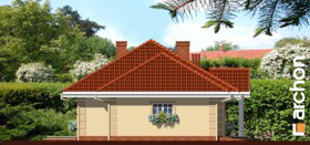 Maja punastes pihlakates (G) vaade