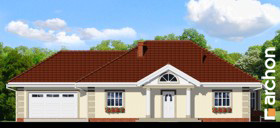 Maja punastes pihlakates (G2) vaade