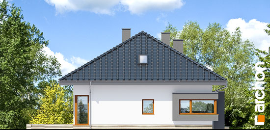 Maja punastes pihlakates 11 (N) vaade