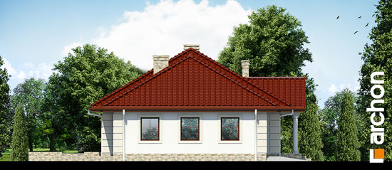 Maja punastes pihlakates 6 (G) vaade