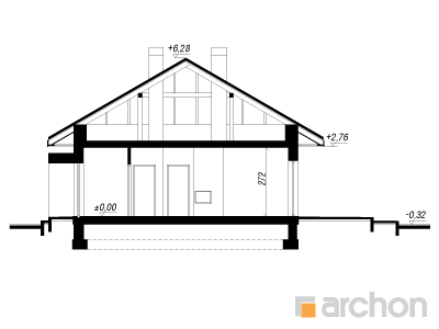 Maja punastes pihlakates 7 lõige