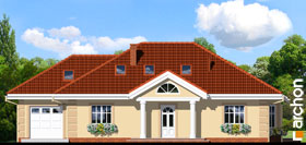 Maja punastes pihlakates (GPD) vaade