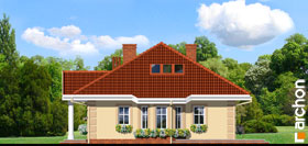 Maja punastes pihlakates (GPD) vaade