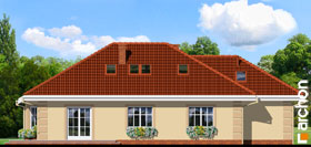 Maja punastes pihlakates (GPD) vaade