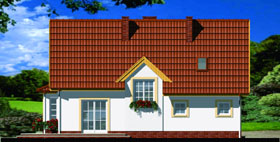 Maja puuvõõrikutes vaade