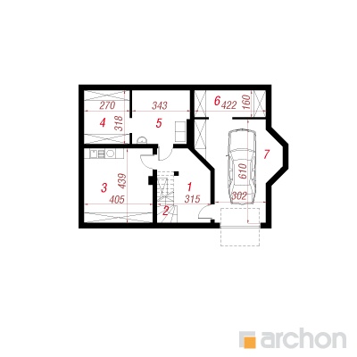  Maja murakates (PD) 0. korruse plaan