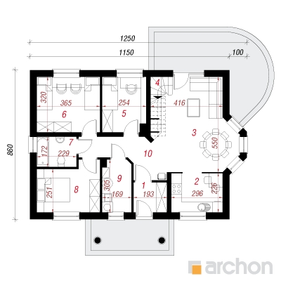  Maja murakates 3 1. korruse plaan