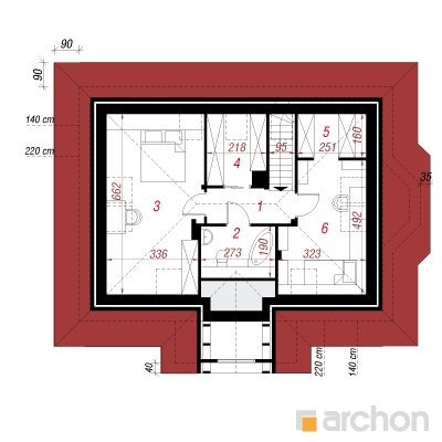  Maja murakates 3 2. korruse plaan