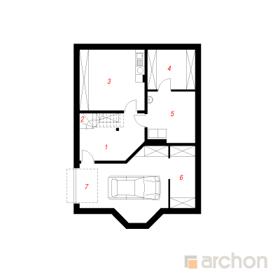  Maja murakates 0. korruse plaan