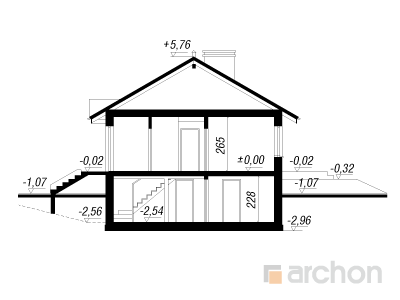 Maja murakates lõige